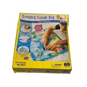 Creativity For Kids Sensory Squish Bag Ocean Adventure Ages 3-5